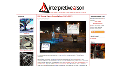 Desktop Screenshot of interpretivearson.com
