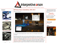 Tablet Screenshot of interpretivearson.com